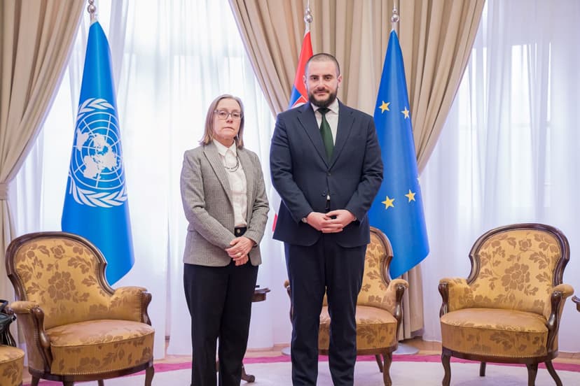 Sastanak ministra Zukorlića sa stalnom koordinatorkom Ujedinjenih nacija u Srbiji Matildom Mordt