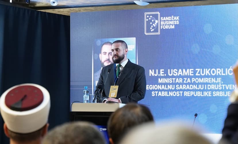 Zukorlić na prvom Sandžak biznis forumu u Novom Pazaru