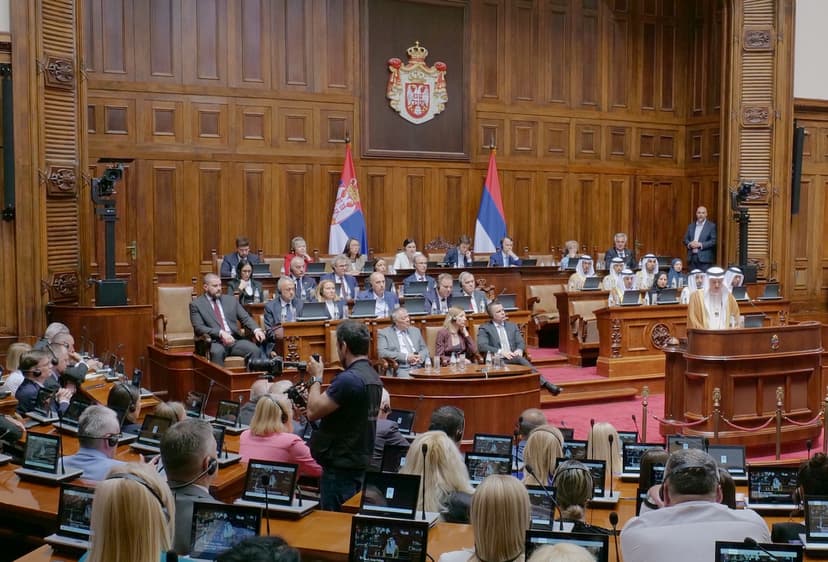 Zukorlić prisustvovao obraćanju predsednika Federalnog nacionalnog saveta UAE u Narodnoj skupštini