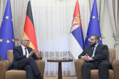 Посланик Бундестага Петер Бајер код министра Зукорлића