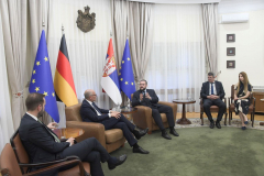 Посланик Бундестага Петер Бајер код министра Зукорлића