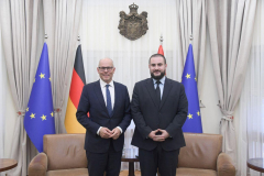 Посланик Бундестага Петер Бајер код министра Зукорлића