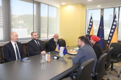 Министар Зукорлић са министром Делићем у Сарајеву